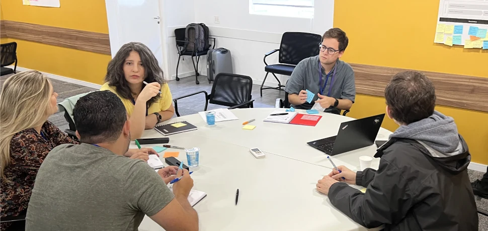Diagnosis workshop with the team