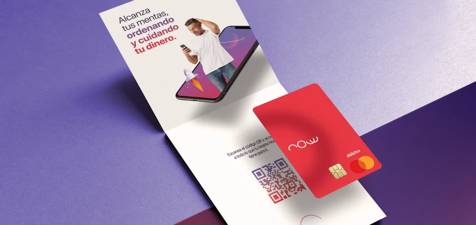 Debit card and acquisition piece